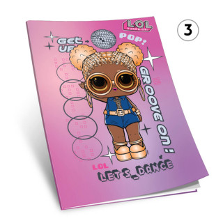 SVESKA A5 LATAJN 52L 80g LOL 