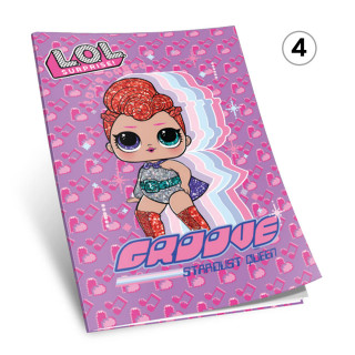 SVESKA A5 LATAJN 52L 80g LOL 