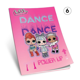 SVESKA A5 LATAJN 52L 80g LOL 