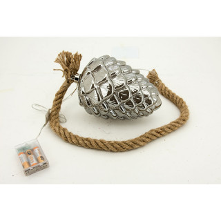 DEKORATIVNI UKRAS ŠIŠARKA SA LED SVETLOM 15X21CM 485695 