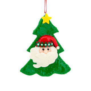 NOVOGODIŠNJI UKRAS DEDA MRAZ-SNEŠKO-JELKA 630170 