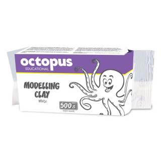 MASA ZA MODELOVANJE BELA 500g OCTOPUS UNL-1983 