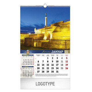 70.067 KALENDAR BEOGRAD 13 LISTA B3 