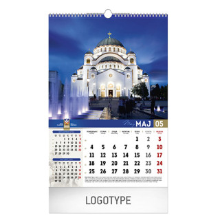 70.067 KALENDAR BEOGRAD 13 LISTA B3 