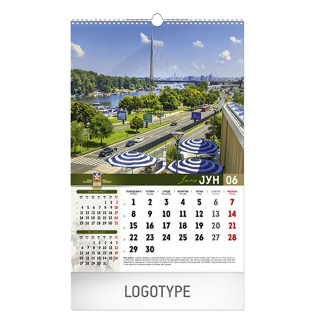 70.067 KALENDAR BEOGRAD 13 LISTA B3 