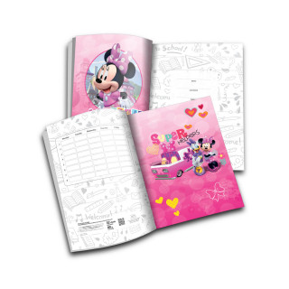 SVESKA A4 SITNI KARO 52L DISNEY 80gr 