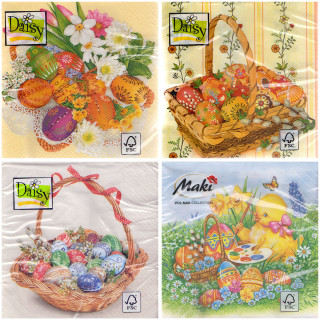 SALVETE 33x33/20 3SLOJA MAKI-DAISY USKRS 
