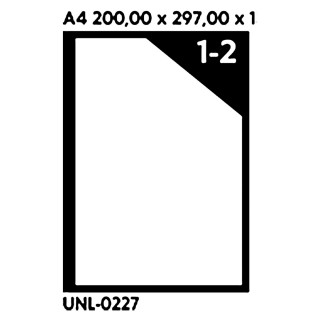 NALEPNICE A4 OCTOPUS 200X297 100/1 1 NALEPNICA UNL-0227 