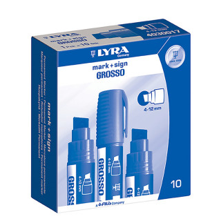 MARKER CRVENI LYRA GROSSO 4-12mm 4030017 