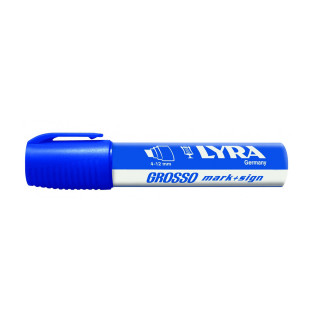 MARKER PLAVI LYRA GROSSO 4-12mm 4030051 