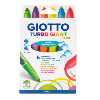 FLOMASTER 6/1 GIOTTO FLUO GIANT 0433000 