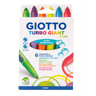 FLOMASTER 6/1 GIOTTO FLUO GIANT 0433000 