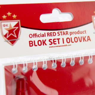 BLOKČIĆ 2/1 CRVENA ZVEZDA BLISTER 