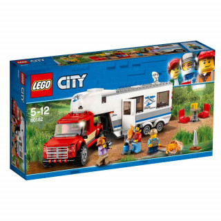 KOCKE LEGO CITY PICKUP AND CARAVAN LE60182 