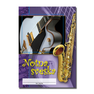 NOTNA SVESKA A4 12 LISTA OCTOPUS 0074 