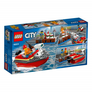 KOCKE LEGO  CITY DOCK SIDE FIRE  LE60213 