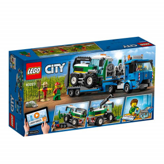 KOCKE LEGO CITY HARVESTER TRANSPORT LE60223 