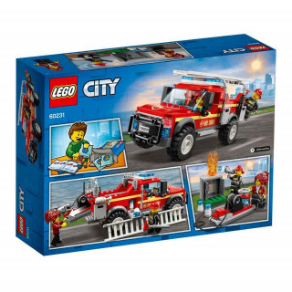 KOCKE LEGO CITY FIRE CHIEF RESPONSE TRUCK LE60231 