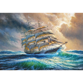 PUZZLE 1000 DELOVA C-104529-2 SAILING AGAINST ALL ODDS CASTORLAND 