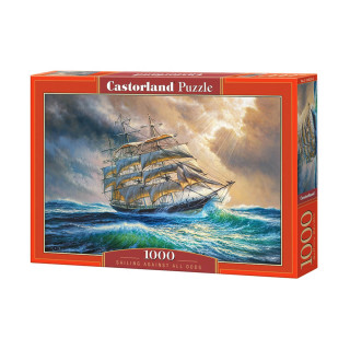 PUZZLE 1000 DELOVA C-104529-2 SAILING AGAINST ALL ODDS CASTORLAND 