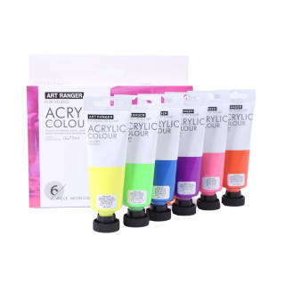 BOJA AKRILNA 6/1 SET NEON 6x75ml FEA0675-N ART RANGER 