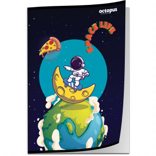 SVESKA A4 DIKTO 52L SPACE LIFE 80g OCTOPUS UNL-1802 