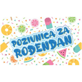 POZIVNICE ZA ROĐENDAN 10/1 OCTOPUS UNL-1362 