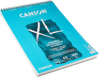 BLOK A3 SA SPIRALOM 300g 30 LISTA XL AQUARELLE CANSON 400039171 