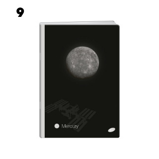 SVESKA A4 SITNI KARO 52L PLANETE 80g 
