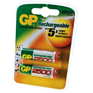 BATERIJE GP 2/1 2500mAh AA 