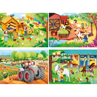 PUZZLE 2X20+2X60 THE FARM CL21304 