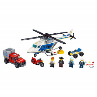 KOCKE LEGO CITY POLICE HELICOPTER CHASE LE60243 