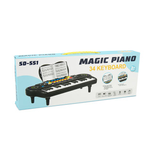 SINTISAJZER U KUTIJI MAGIC PIANO SD-551 