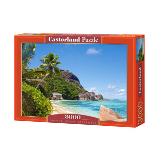 PUZZLE 3000 DELOVA C-300228-2 TROPICAL BEACH SEYCHELLES 