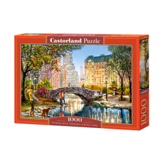 PUZZLE 1000 DELOVA C-104376-2 EVENING WALK THROUGH CENTRAL PARK CASTORLAND 