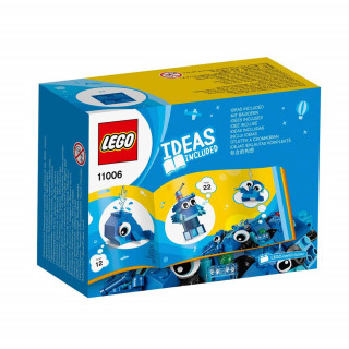 KOCKE LEGO CLASSIC CREATIVE BLUE BRICKS LE11006 