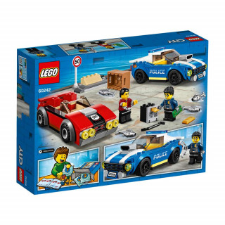 KOCKE LEGO CITY POLICE HIGHWAY ARREST LE60242 
