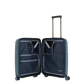 KOFER PUTNI TRAVELITE AIR BASE 4W TROLLEY S FRONT-PO ICEBLUE METALLIC 075346-25 