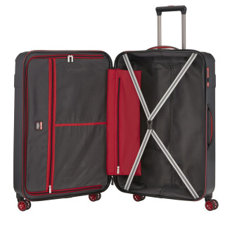 KOFER PUTNI TRAVELITE VECTOR 4W TROLLEY L BLACK/RED 072049-01 