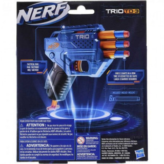 PIŠTOLJ NERF ELITE TRIO BLASTER E9954 
