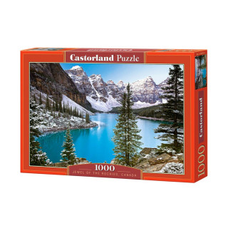 PUZZLE 1000 DELOVA C-102372-2 JEWEL OF THE ROCKIES CANADA CASTORLAND 