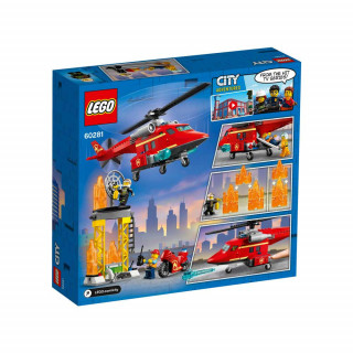 KOCKE LEGO CITY FIRE RESCUE HELICOPTER LE60281 