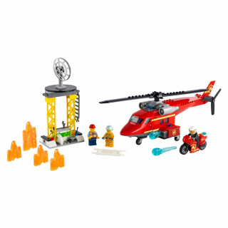 KOCKE LEGO CITY FIRE RESCUE HELICOPTER LE60281 