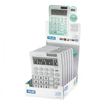 KALKULATOR 12 MESTA MILAN ANTIBACTERIAL 159706IBG-151812IBG 