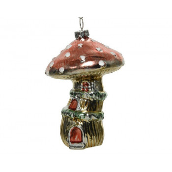 UKRAS NOVOGODIŠNJI PEČURKA 7X10.5CM 028140 