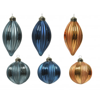 KUGLA NOVOGODIŠNJA 8CM MIX 030169 