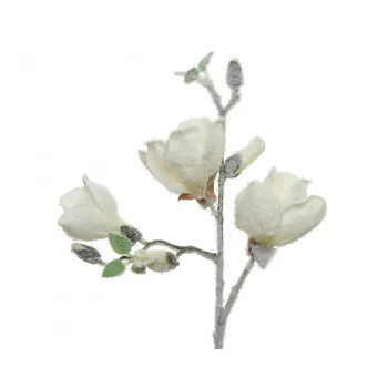 CVET UKRASNI MAGNOLIA 26X12X50CM WHITE 220211 