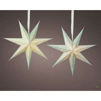 UKRAS NOVOGODIŠNJI ZVEZDA 60X19CM ZELENA 484566 