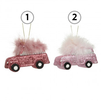 UKRAS NOVOGODIŠNJI AUTO GLITTER 10.3X4X4CM PINK 521153 