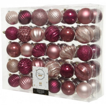 KUGLA NOVOGODIŠNJA 60/1 GLITTER 7CM 029275 